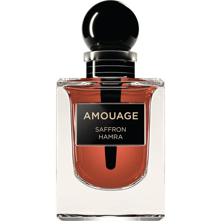 Amouage Saffron Hamra perfume bottle