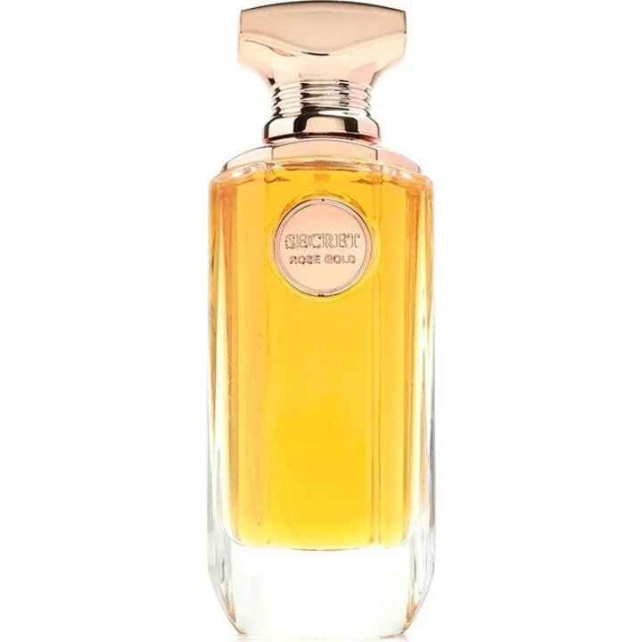 Aljassar Perfumes Secret Rose Gold parfüm şişesi