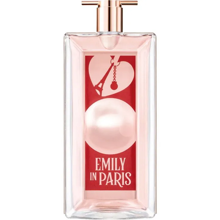 Lancôme Idôle x Emily in Paris parfüm şişesi
