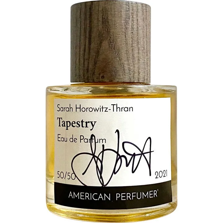 American Perfumer Tapestry perfume bottle
