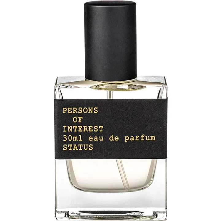 Persons of Interest Status perfume bottle