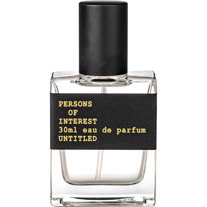 Persons of Interest Untitled perfume bottle