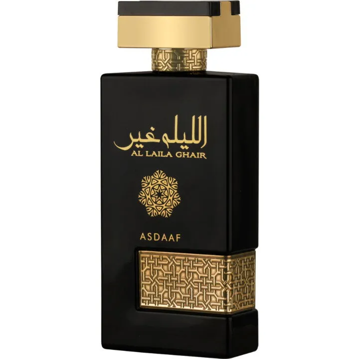 Asdaaf Al Laila Ghair parfüm şişesi