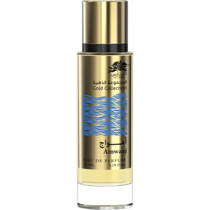 Al Fares Gold Collection - Amwaaj perfume bottle