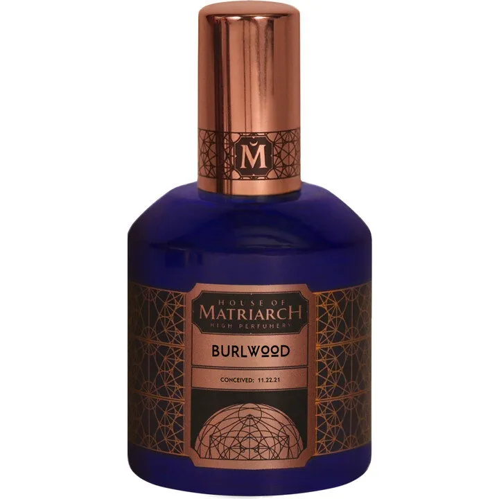 House of Matriarch Burlwood perfume bottle
