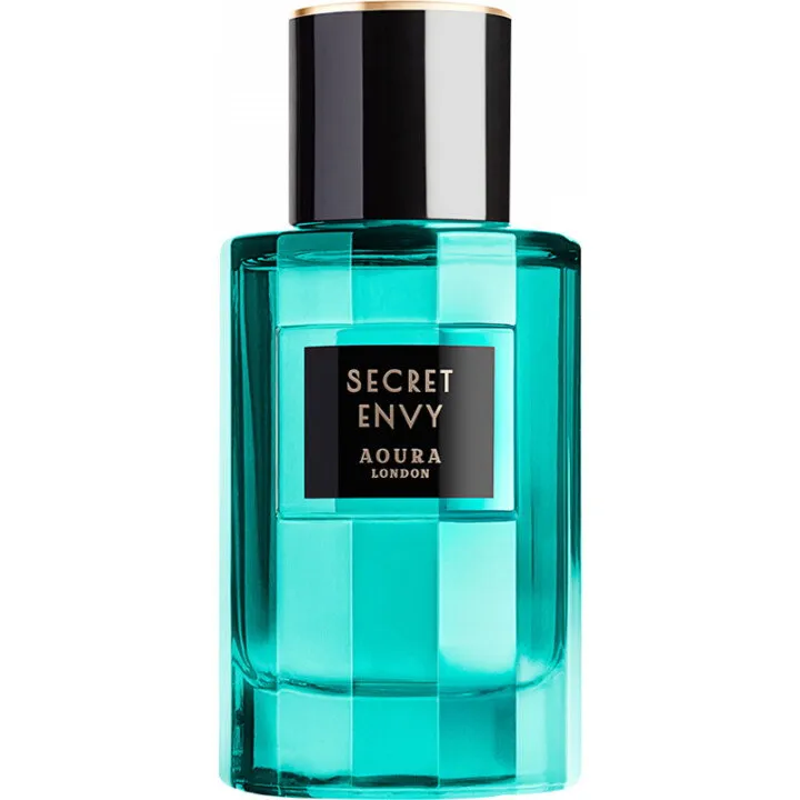Aoura Secret Envy perfume bottle