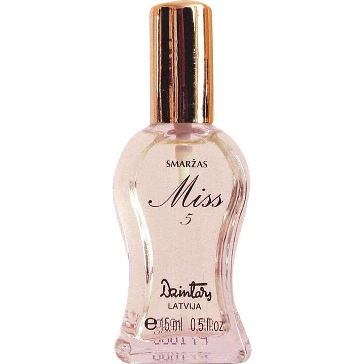 Dzintars Miss 5 parfüm şişesi