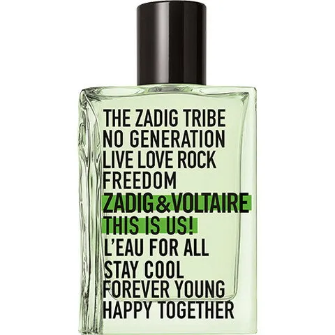 Zadig & Voltaire This Is Us! L'Eau for All parfüm şişesi