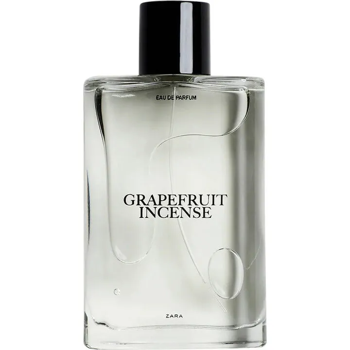 Zara Grapefruit Incense perfume bottle