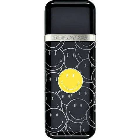 Carolina Herrera 212 VIP Black Smiley parfüm şişesi