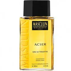 Bourjois Masculin Acier (Eau de Toilette) parfüm şişesi