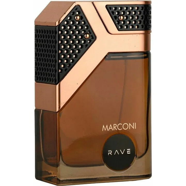 Rave Marconi perfume bottle