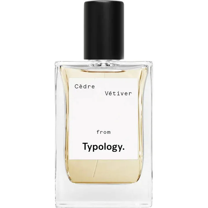 Typology. Primaire 3001 - Cèdre Vétiver parfüm şişesi