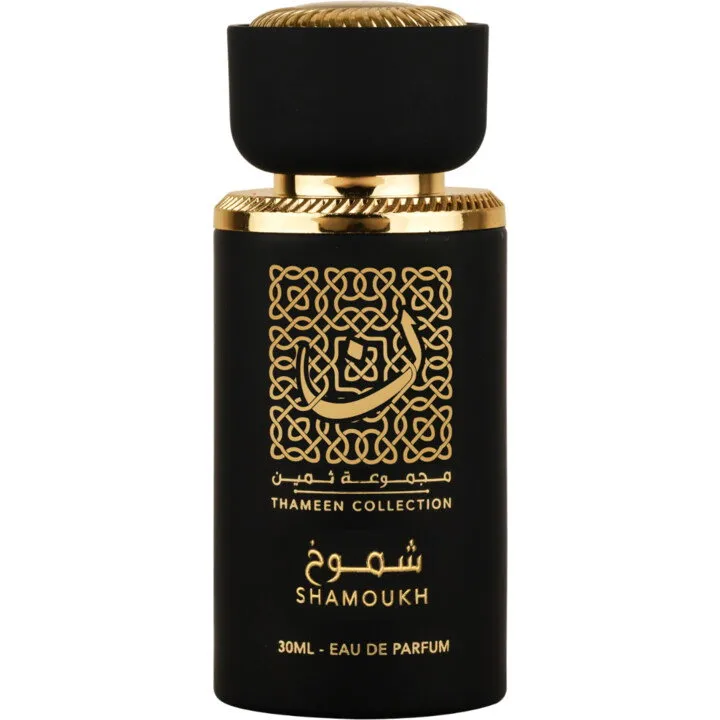 Lattafa Shamoukh perfume bottle