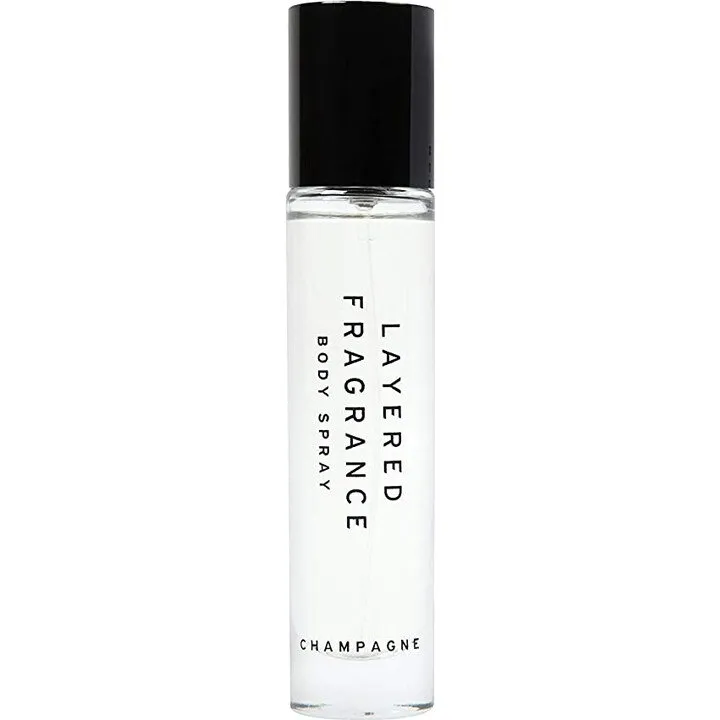 Sholayered Champagne perfume bottle