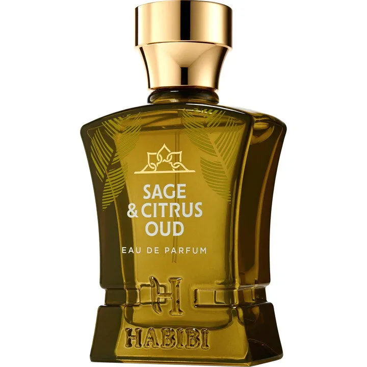 Habibi Sage & Citrus Oud perfume bottle