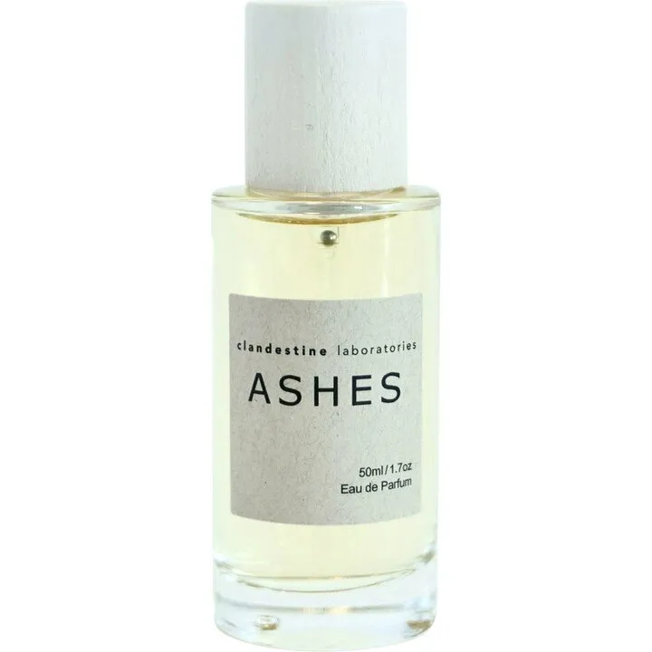 Clandestine Laboratories Ashes perfume bottle