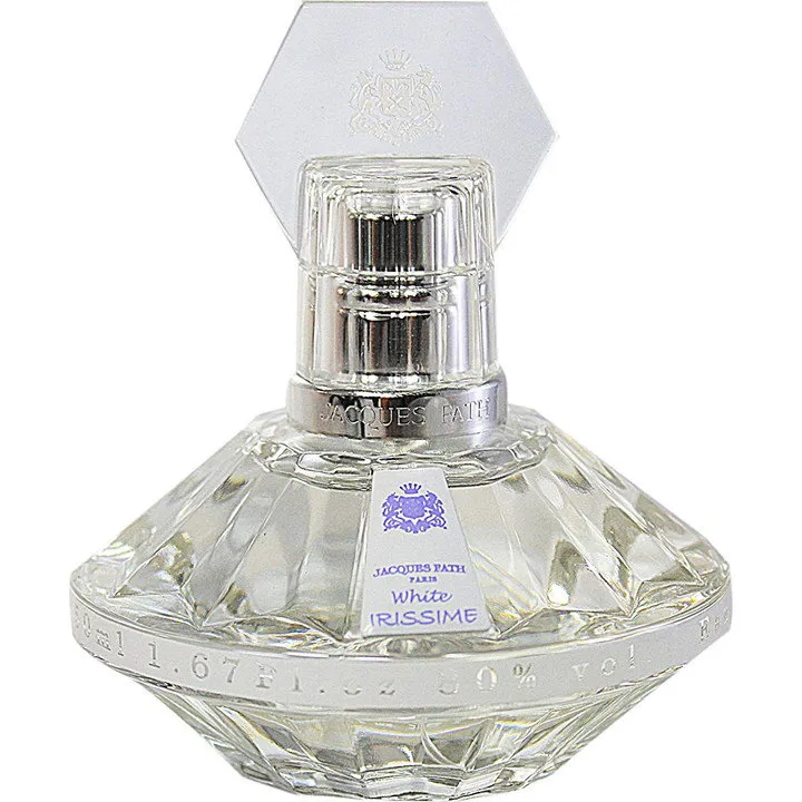 Jacques Fath White Irissime parfüm şişesi