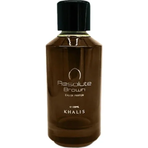 Khalis Resolute Brown parfüm şişesi