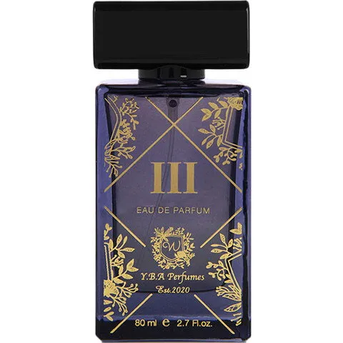 Y.B.A Perfumes III perfume bottle