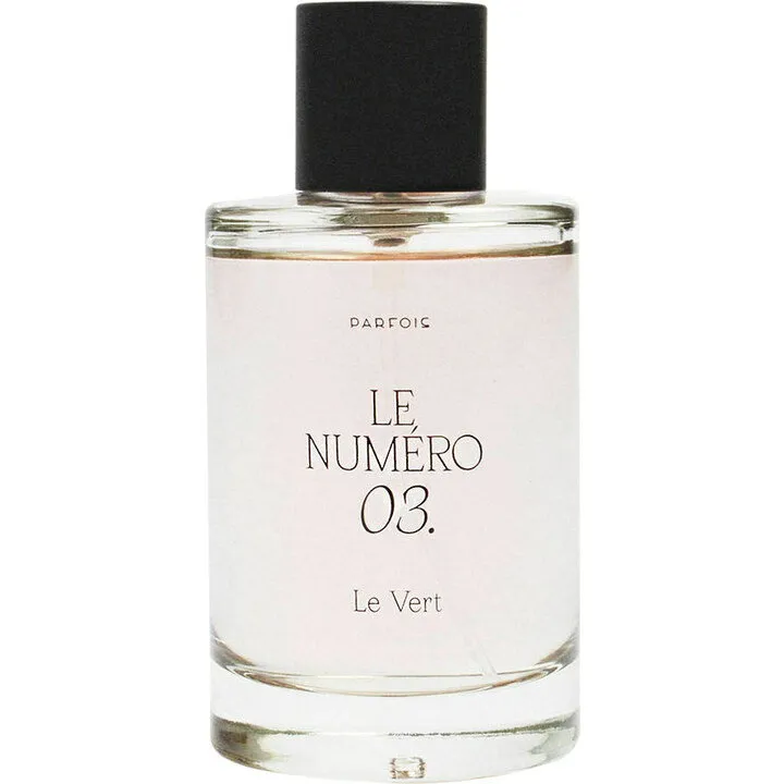 Parfois Collection Les Numéros - Le Numéro 03. Le Vert parfüm şişesi