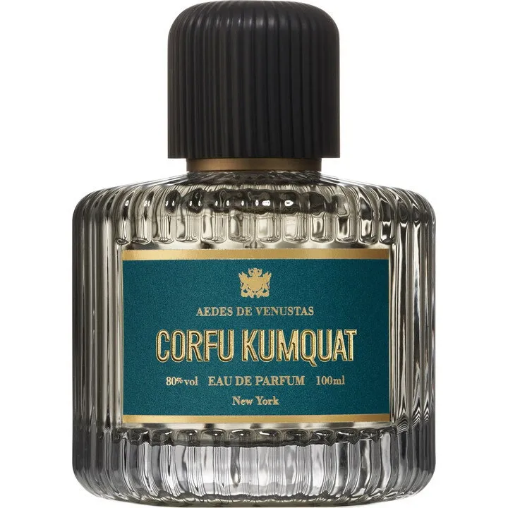 Aedes de Venustas Corfu Kumquat parfüm şişesi