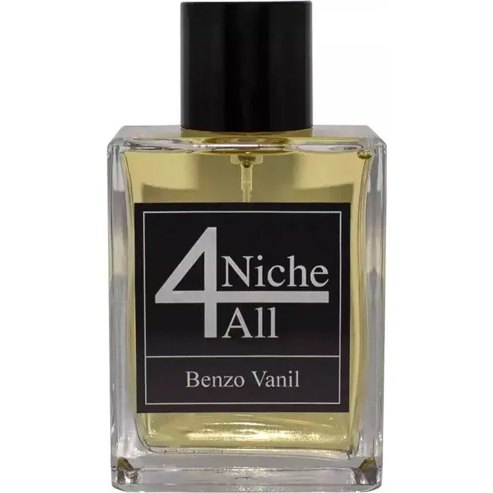 Niche 4 All Benzo Vanil parfüm şişesi