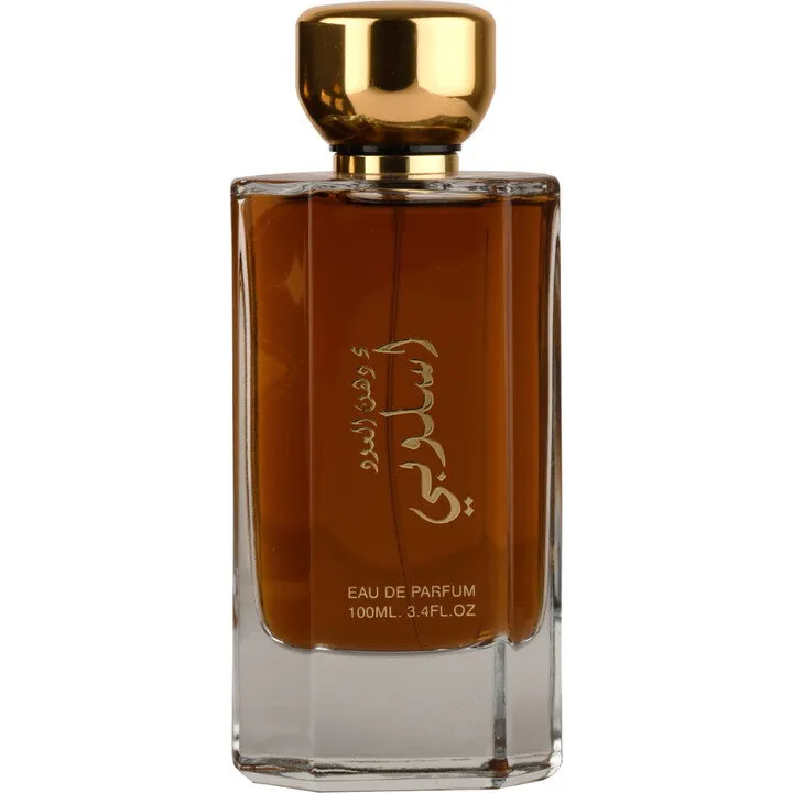Lattafa Dehan Al Oudh Aslobi perfume bottle