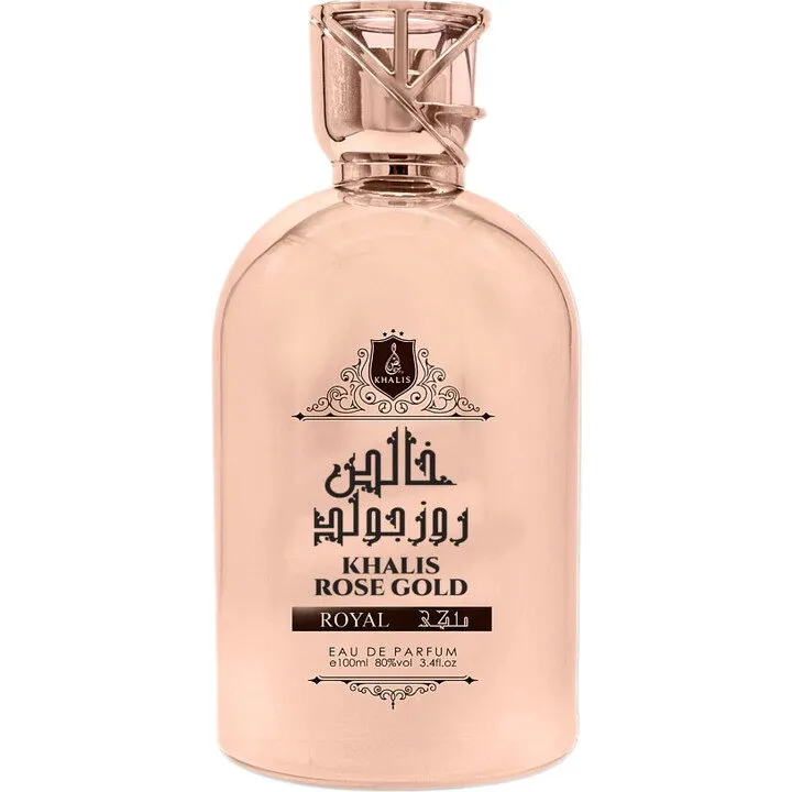 Khalis Rose Gold Royal perfume bottle