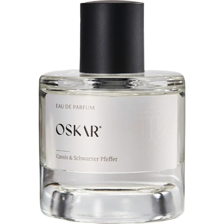 Oskar Cassis & Schwarzer Pfeffer parfüm şişesi