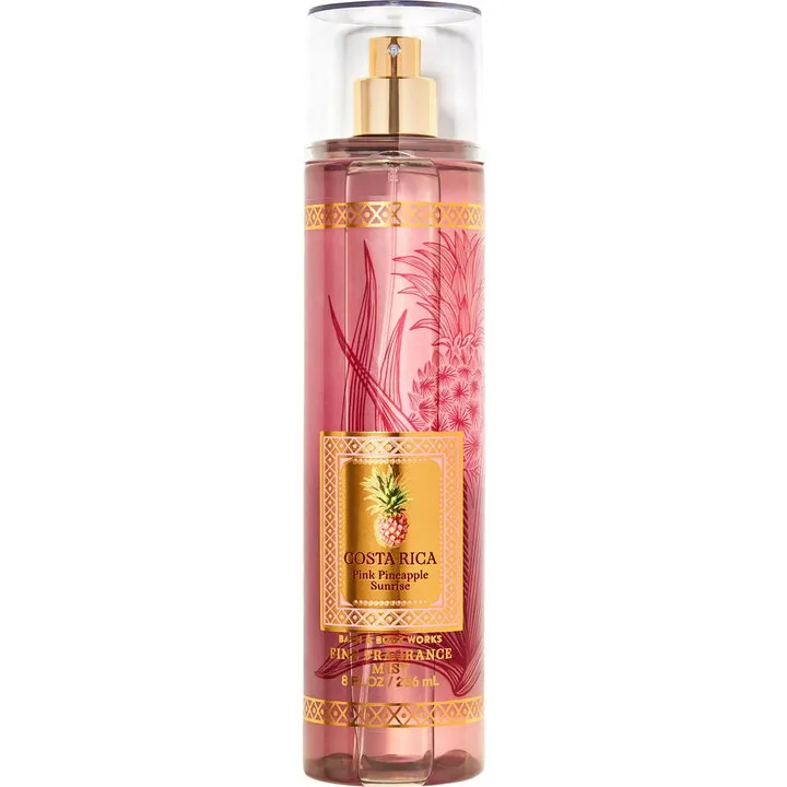 Bath & Body Works Costa Rica Pink Pineapple Sunrise / Pink Pineapple Sunrise perfume bottle