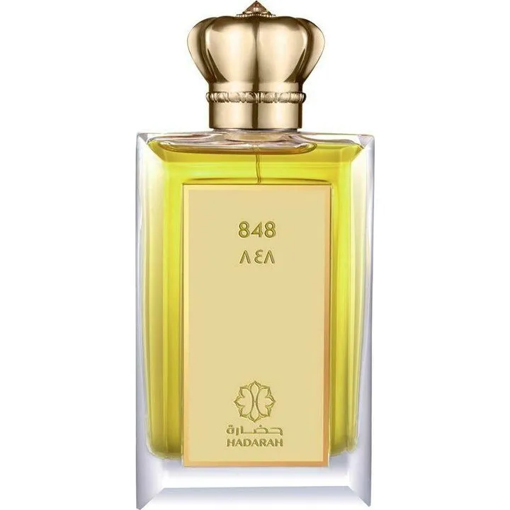 Hadarah 848 perfume bottle