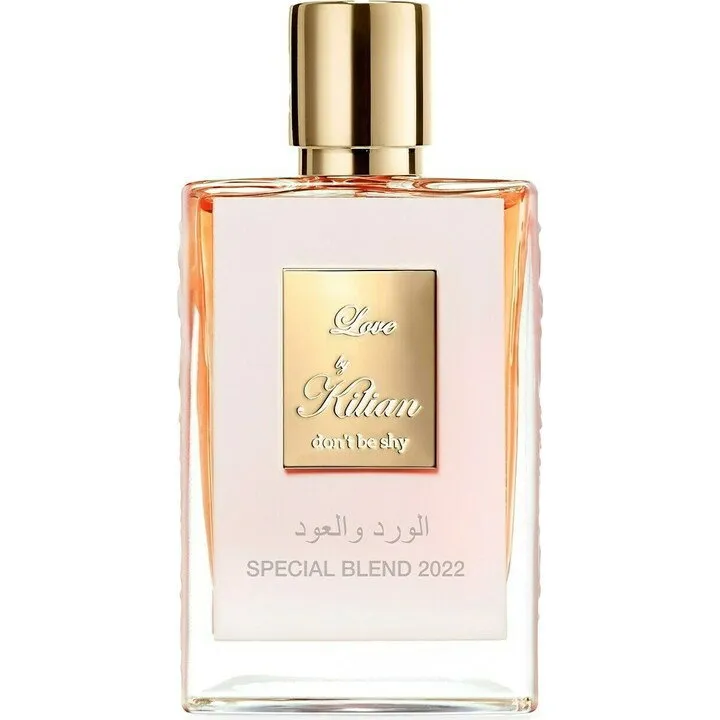 Kilian Love Don't Be Shy Rose and Oud Special Blend 2022 perfume bottle