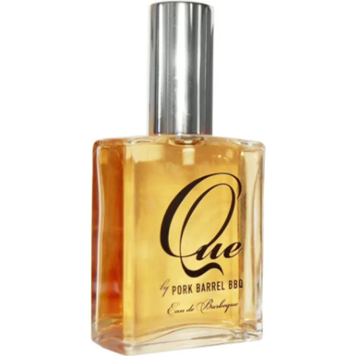 Pork Barrel BBQ Que - Eau de Barbeque perfume bottle