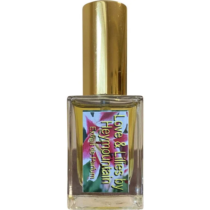 Heymountain Cosmetics Love & Lilies parfüm şişesi