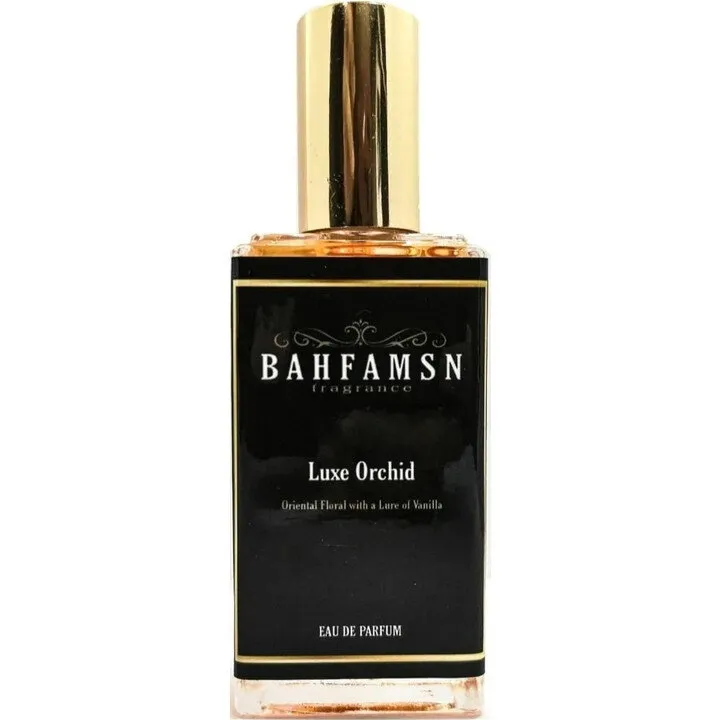 Bahfamsn Fragrance Luxe Orchid perfume bottle
