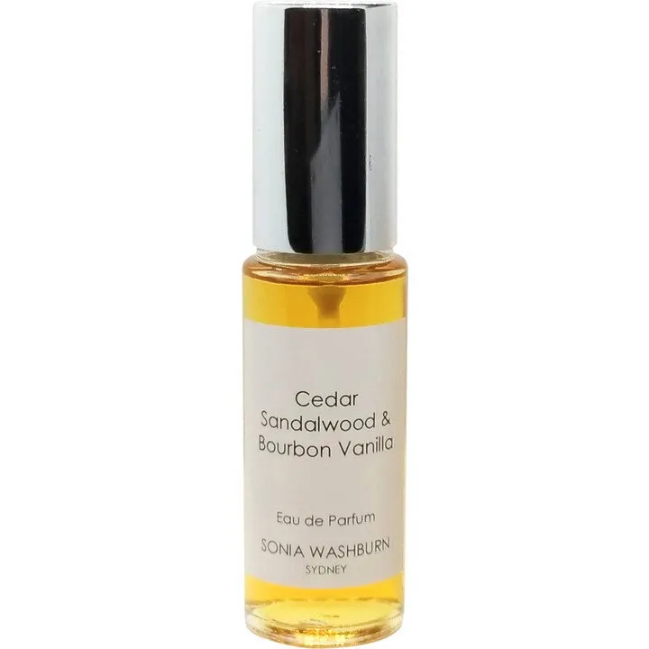 Sonia Washburn Cedar Sandalwood & Bourbon Vanilla parfüm şişesi