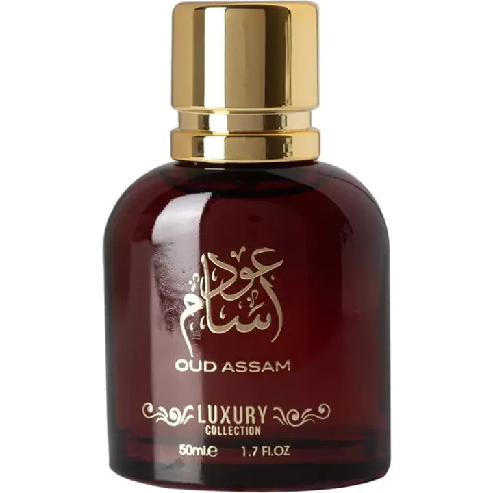 Lattafa Oud Assam parfüm şişesi