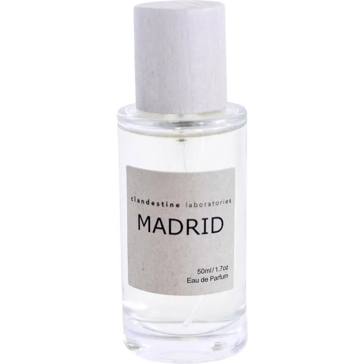 Clandestine Laboratories Madrid perfume bottle
