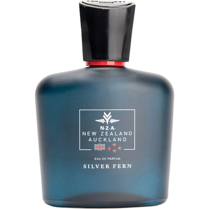 NZA - New Zealand Auckland Silver Fern perfume bottle