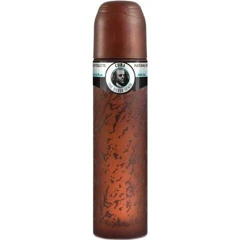 Cuba Silver perfume bottle
