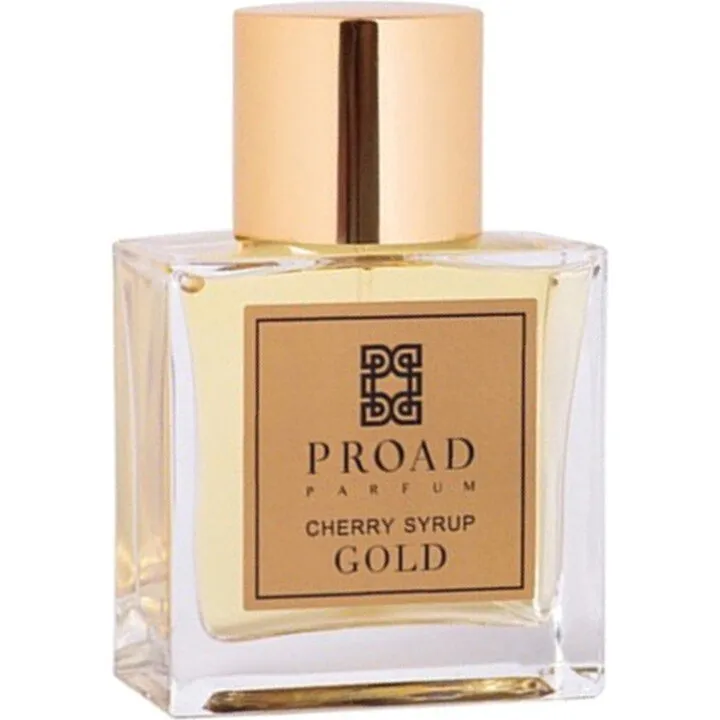 Proad Cherry Syrup Gold perfume bottle