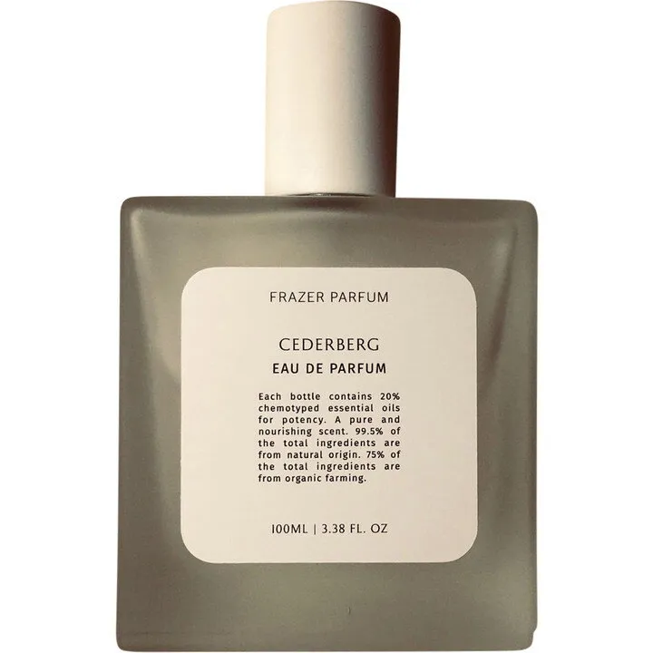 Frazer Parfum Cederberg perfume bottle