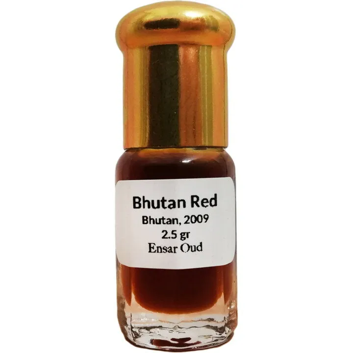 Ensar Oud Bhutan Red perfume bottle