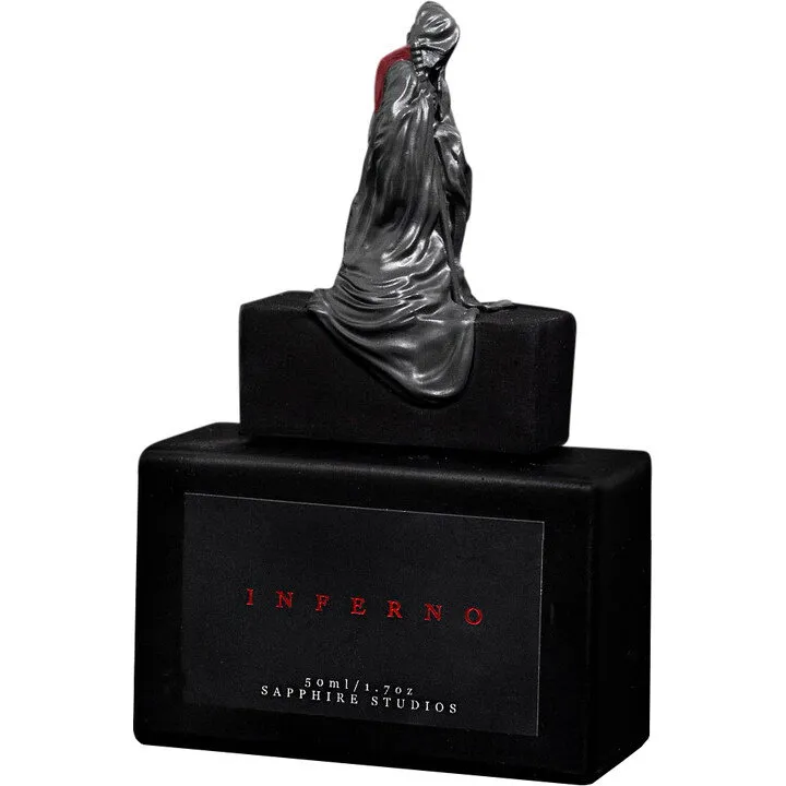 Sapphire Studios Inferno perfume bottle