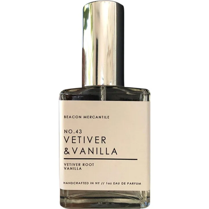 Beacon Mercantile No.43 Vetiver & Vanilla perfume bottle