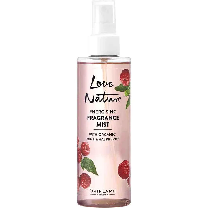 Oriflame Love Nature - Mint & Raspberry parfüm şişesi