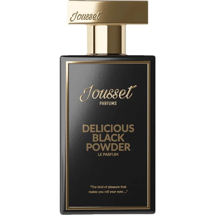 Jousset Parfums Delicious Black Powder parfüm şişesi