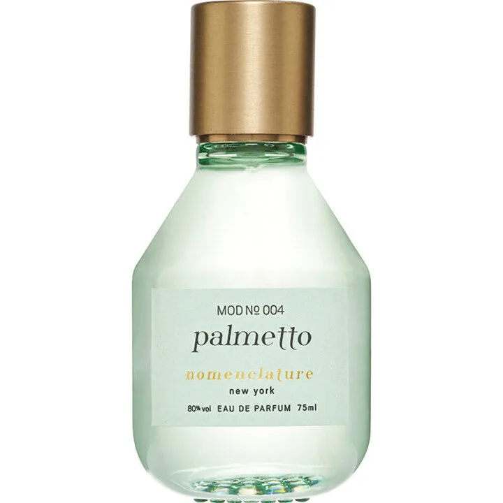 Nomenclature Palmetto parfüm şişesi