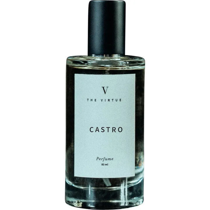 The Virtue Castro perfume bottle